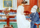 A Dama de Honor (1908) de Carl Larsson