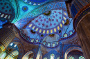 Cúpula da Mesquita Azul em Istambul, Turquia