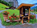 Geladeira Autoatendimento no Vale de Lauterbrunnen