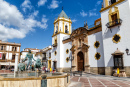 Plaza del Socorro em Ronda, Málaga, Espanha