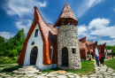 Castelo de Barro no Vale das Fadas, Romênia