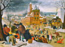 Paisagem de Inverno com Patinadores (1633)