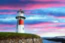 Farol Antigo na Ilha de Streymoy, Dinamarca