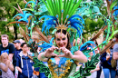 Participantes do Carnaval de Bath, Reino Unido