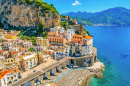 Atrani na Costa Amalfitana, Itália