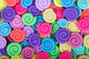 Fundo de Plasticina Colorida