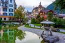Jardim Japonês em Interlaken, Suíça