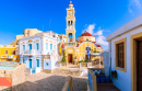 Vila de Olympos na Ilha de Karpathos