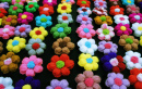 Presilhas de cabelo florais feitas à mão