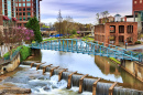 Ponte do Rio Reedy, Greenville, SC, EUA