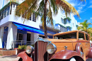 Packard Classic Sedan 1932 em South Beach, Miami