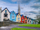Baralho de Cartas Casas Vitorianas em Cobh, Irlanda