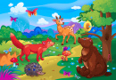 Animais Selvagens Felizes