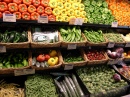 Verduras no Mercado de Alimentos
