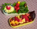 Bento de Salada com Ovo