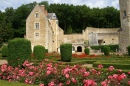 Jardim Rose, Castelo de Courtanvaux, França