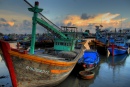 Barco de Pesca em Phan Thiet